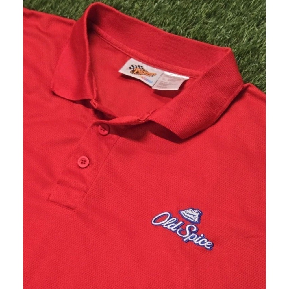 Nascar Chase Authentics Tony Stewart #14 Racing Polo Golf Shirt 2XL Old Spice